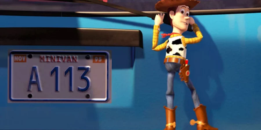 Kode A113 di Film Toy Story. Foto: Disney/Pixar