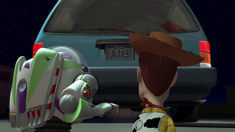 Kode A113 di Toy Story. Foto: Disney Pixar