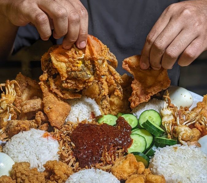 Nasi Lemak. Foto: Twitter/@MalaysianFood