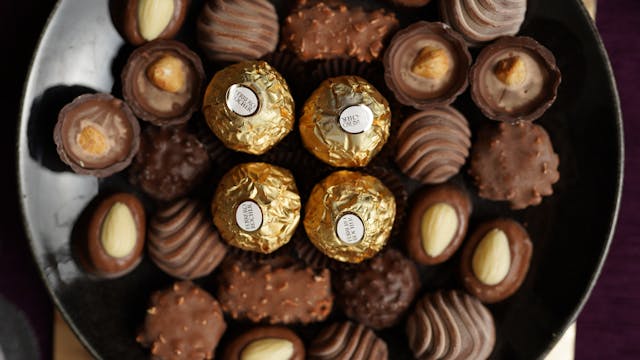 Ilustrasi cokelat praline. Foto: Pexels.