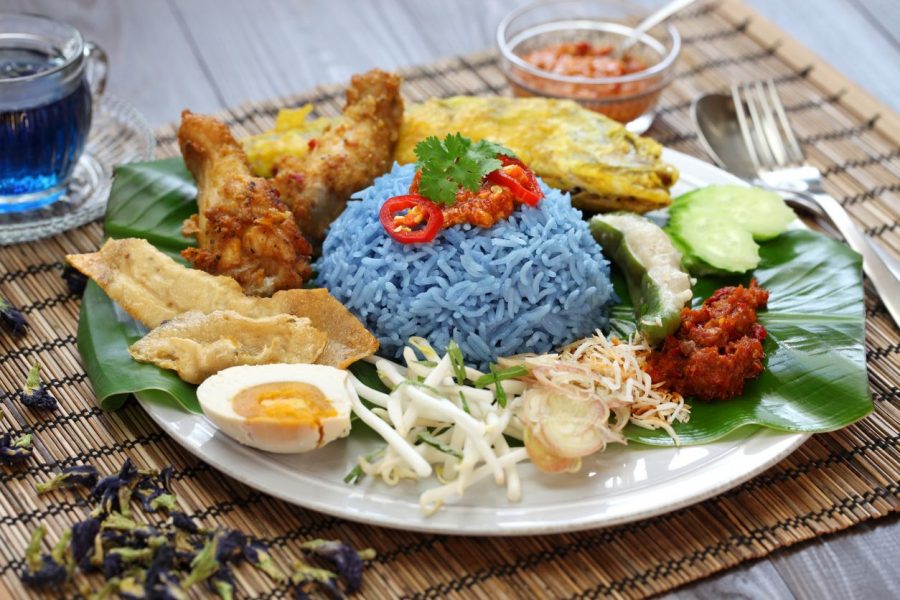 Nasi Kerabu Asal Malaysia