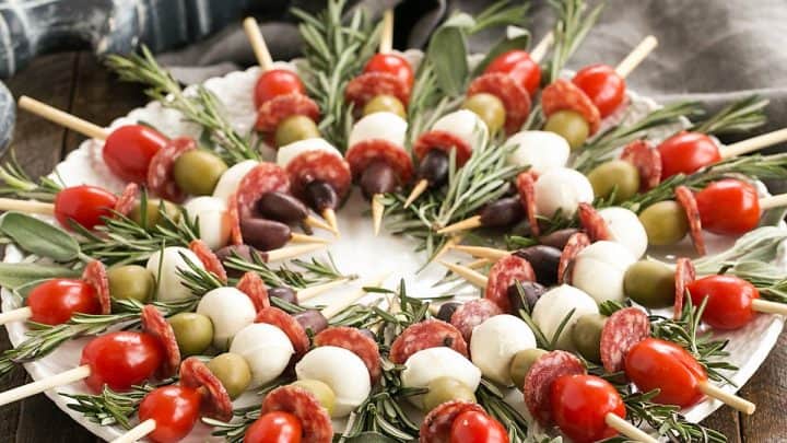 antipasto skewers