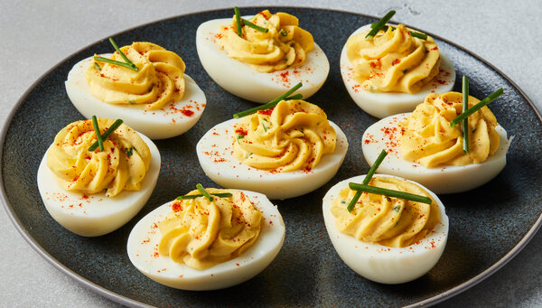 deviled eggs