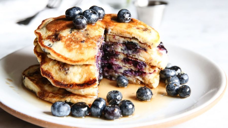 pancake blueberry