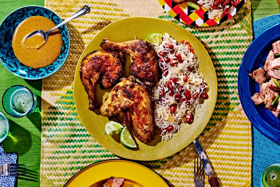 jerk chicken jamaika