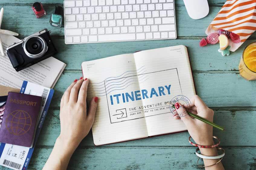 Itinerary Liburan