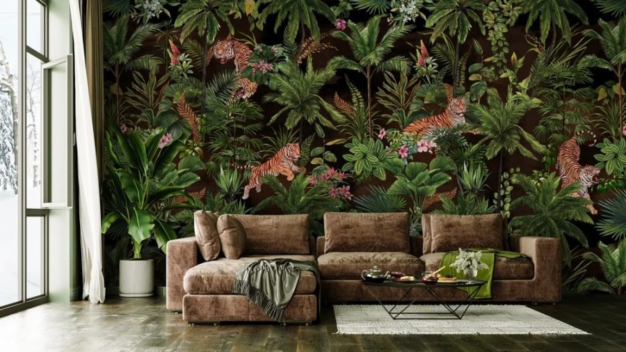 Desain Interior Tropis