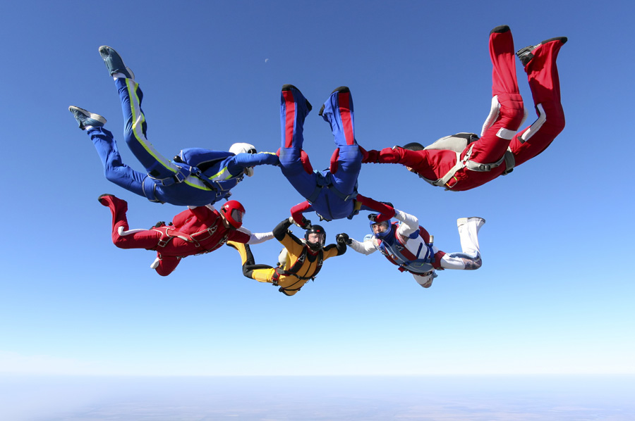 Skydiving