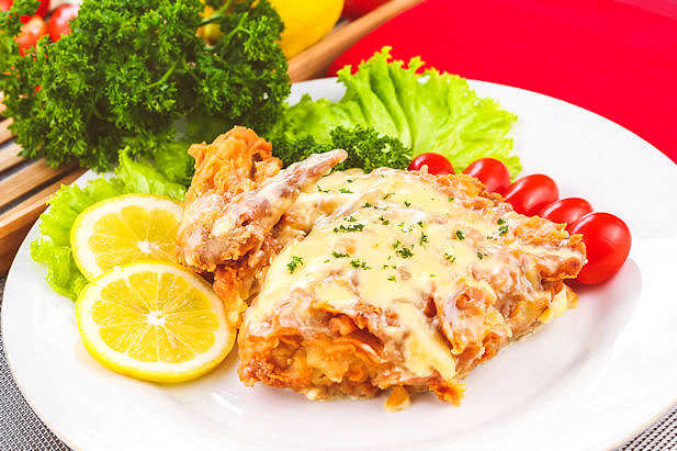 Ayam Gepuk Keju Mozarella