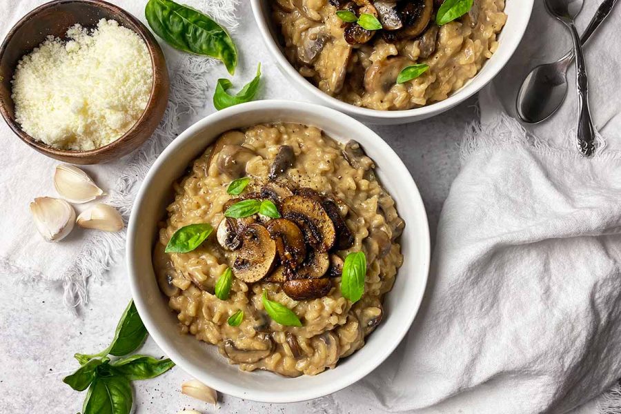 Creamy Mushroom Risotto