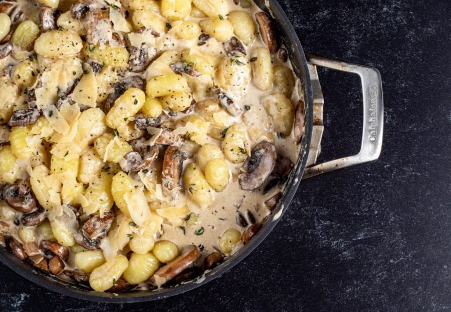 Gnocchi Saus Krim Truffle