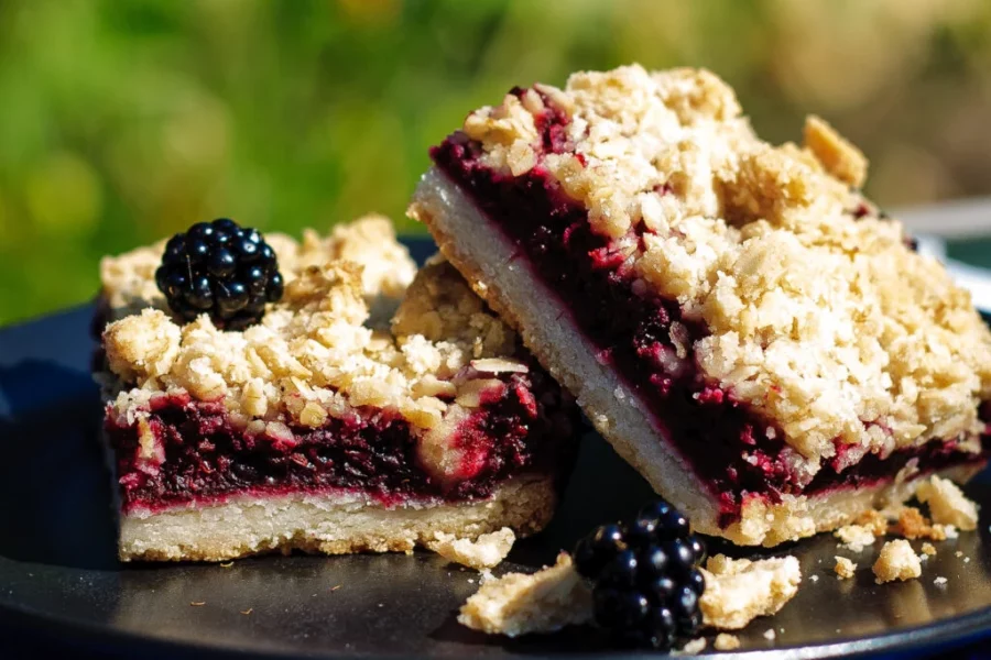 Blackberry Crumble
