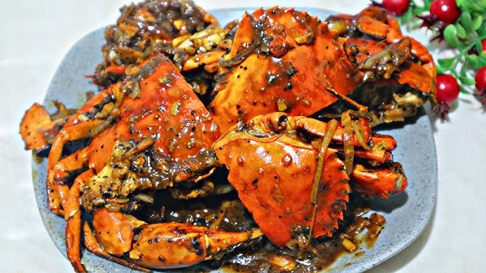 Kepiting Lada Hijau ala Peranakan
