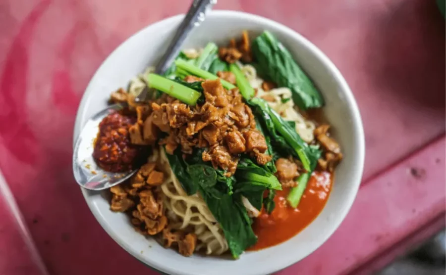 Mie Ayam dan Mie Yamin