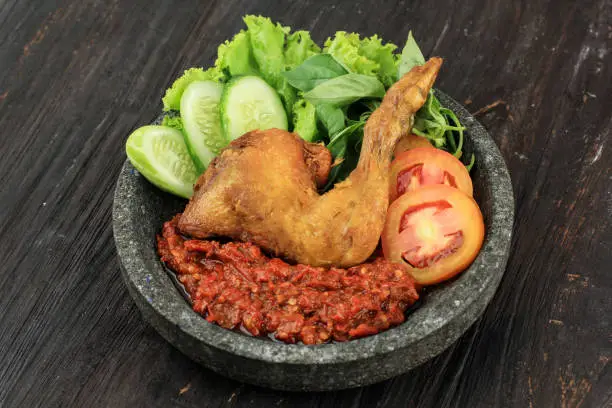 Penyetan Ayam Sambal