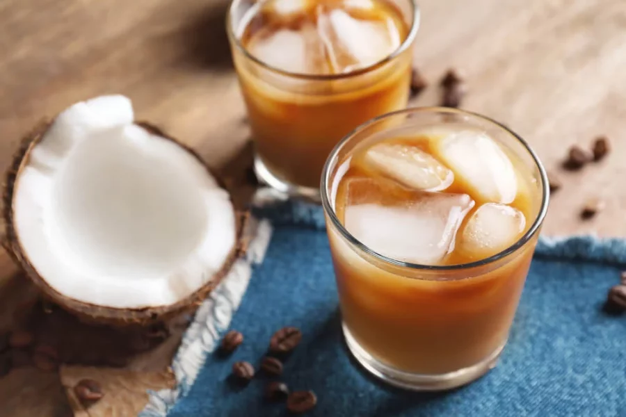 Es Kopi Kelapa Muda