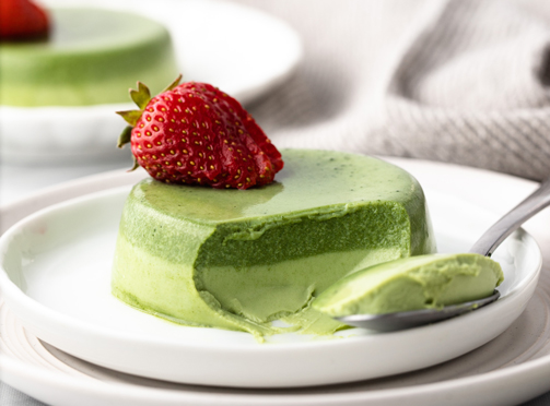 Matcha Panna Cotta