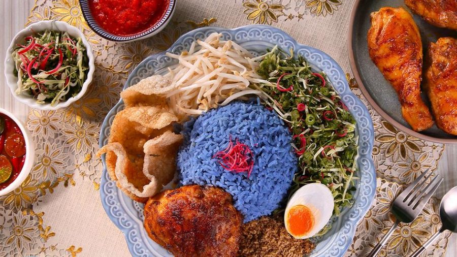 Nasi Kerabu Malaysia