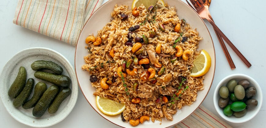 Nasi Pilaf Timur Tengah