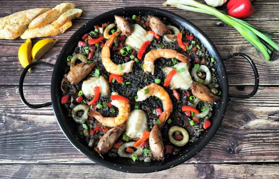 Cumi Hitam Paella