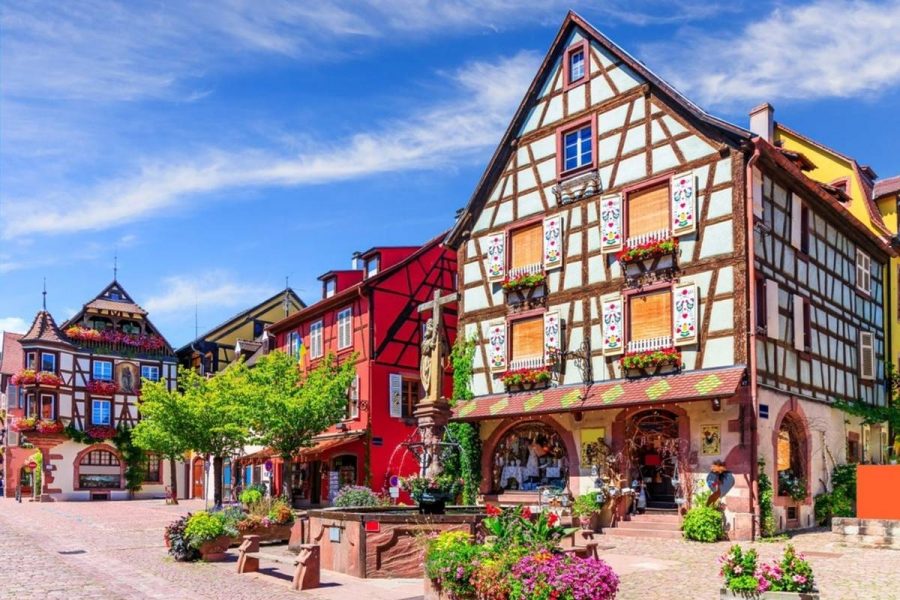 Desa Eguisheim Prancis