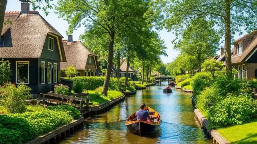 Desa Giethoorn Belanda