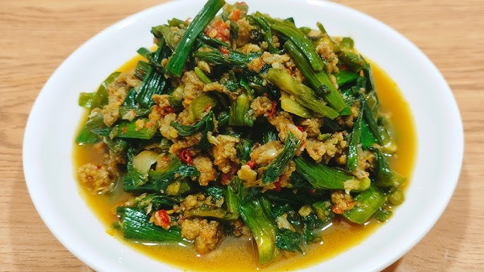 Genjer Sambal Oncom