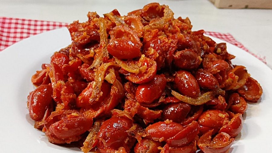Melinjo Balado Kering