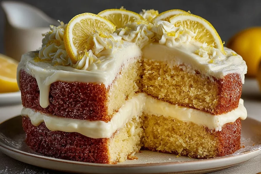 Resep Lemon Cake
