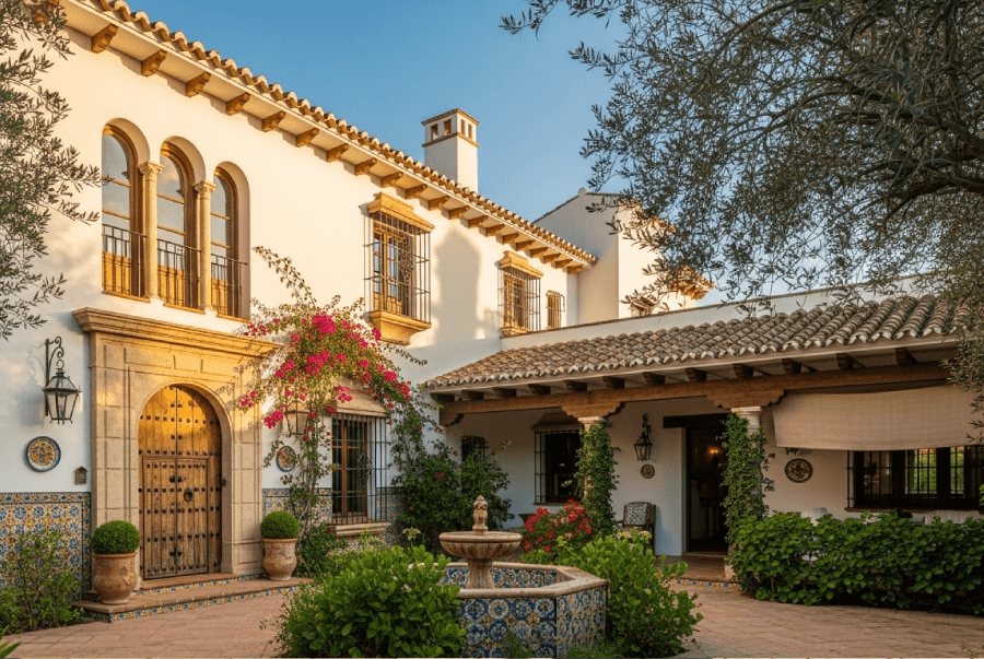 Rumah Bergaya Mediterranean