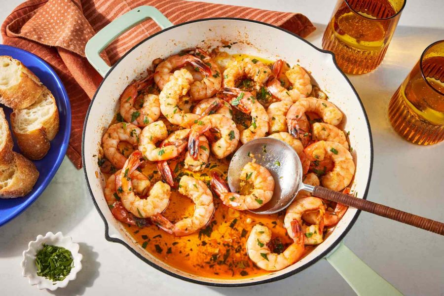 Udang Gambas al Ajillo