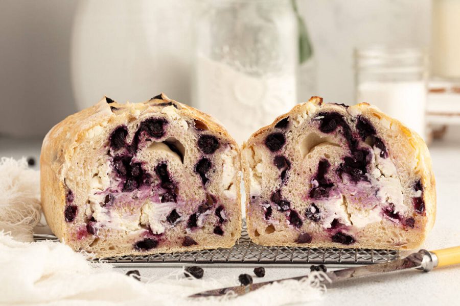 Roti Sourdough Berry Cream Cheese