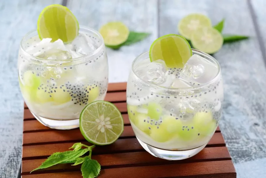 Es Kelapa Jeruk Nipis