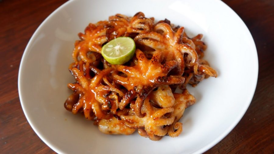 Gurita Bakar Rica