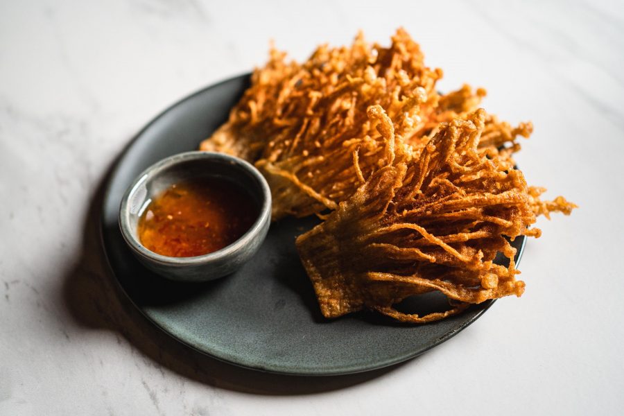 Tempura Jamur Enoki